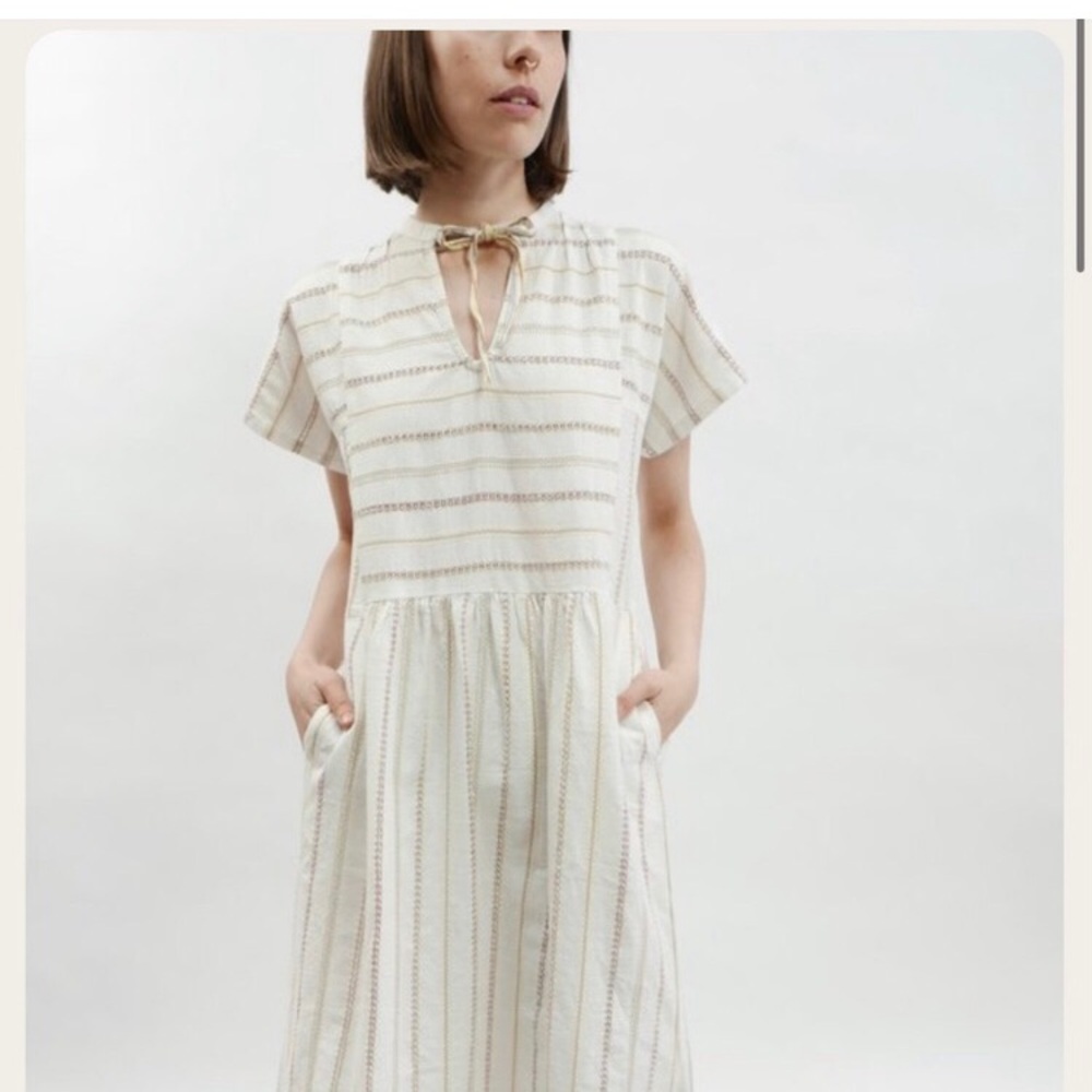 Ace & Jig Cream Midi Dress